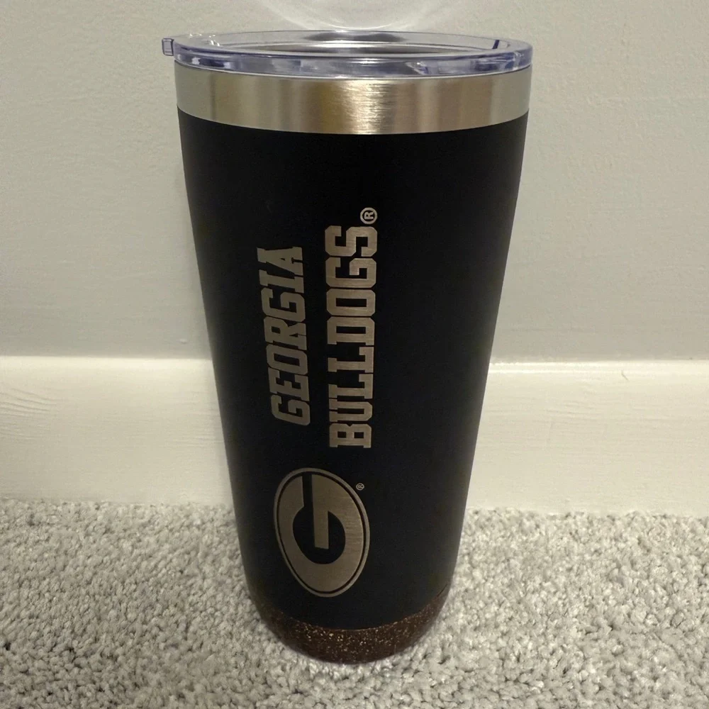 Georgia Bulldogs Black Tumbler New